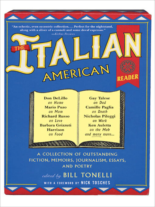 Title details for The Italian American Reader by Bill Tonelli - Available